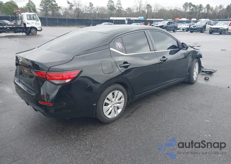 2021 Nissan Sentra S Xtronic Cvt из США, поврежденный, VIN 3N1AB8BVXMY250589